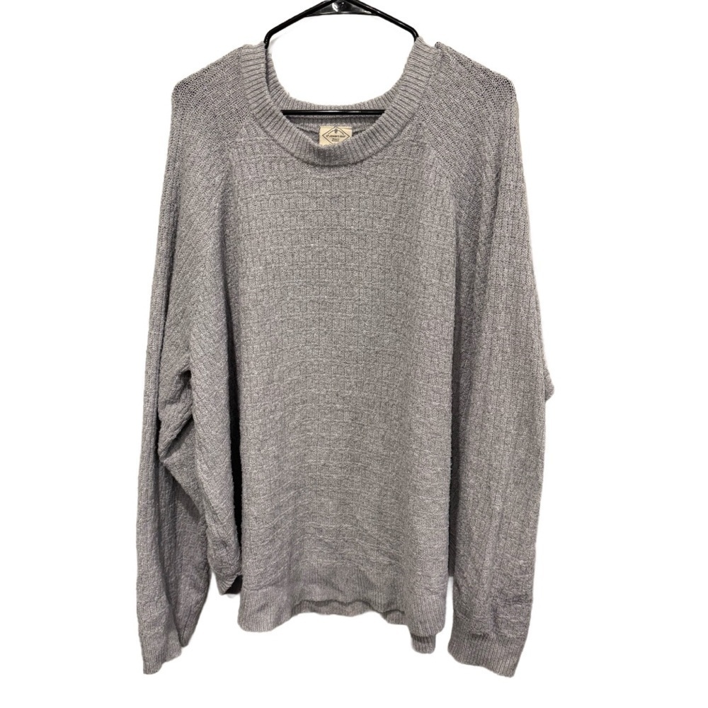 St. John's Bay Light Gray Knit Sweater Size 2X